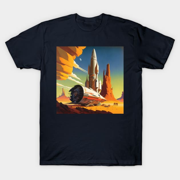 Alien Planet T-Shirt by denjay5